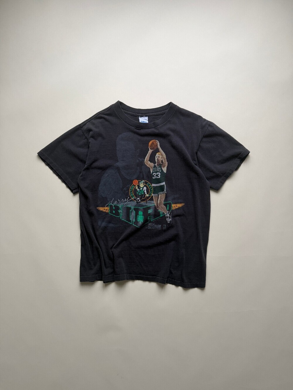 Vintage 90's Salem Sportswear Larry Bird NBA Boston Celtics Tee